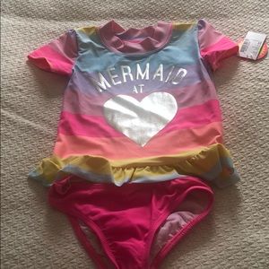 Toddler girls bathing suit